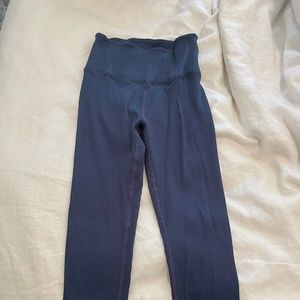 Carbon 38 ribbed legging